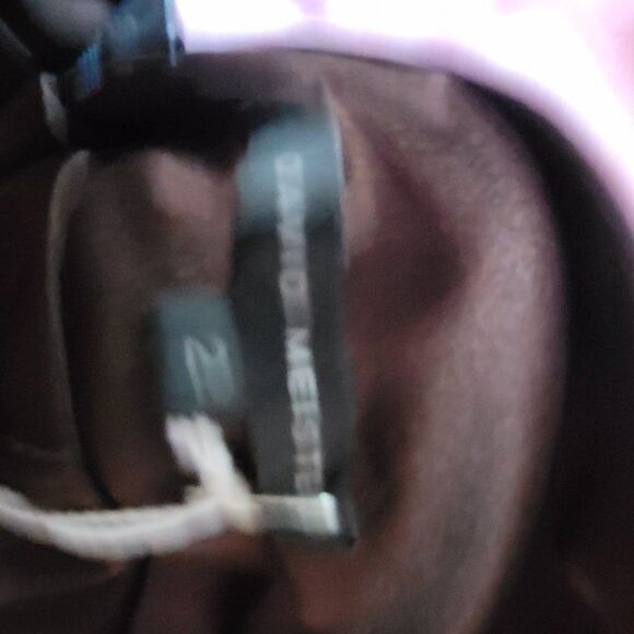 * DAVID MEISTER V NECK DESIGNER DARK BROWN DRESS - Picture 11 of 11